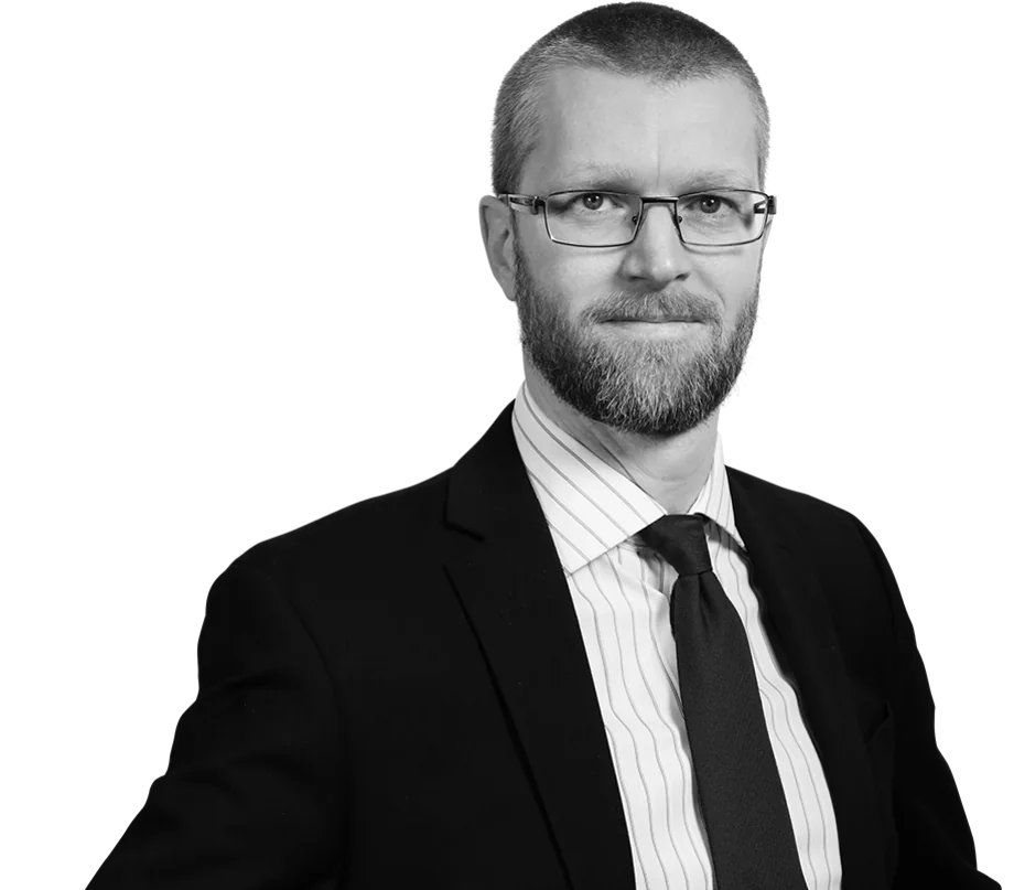 Porträtt av advokat Johan Backlund